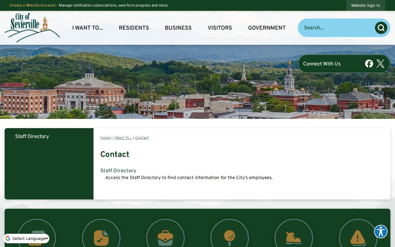 Sevierville court docket contact and City Hall location details